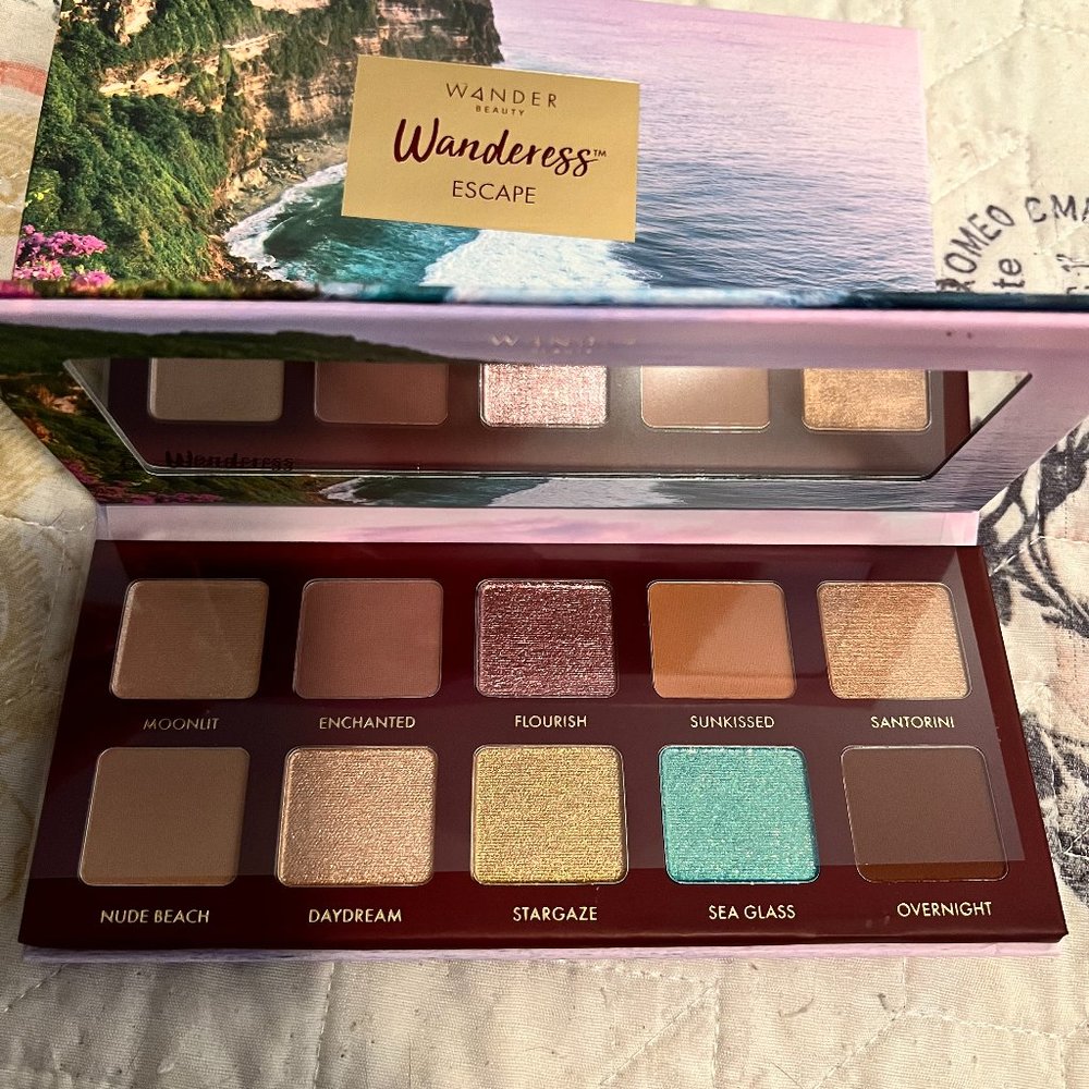 Wander Beauty Wanderess Escape Eyeshadow Palette - New - Unused